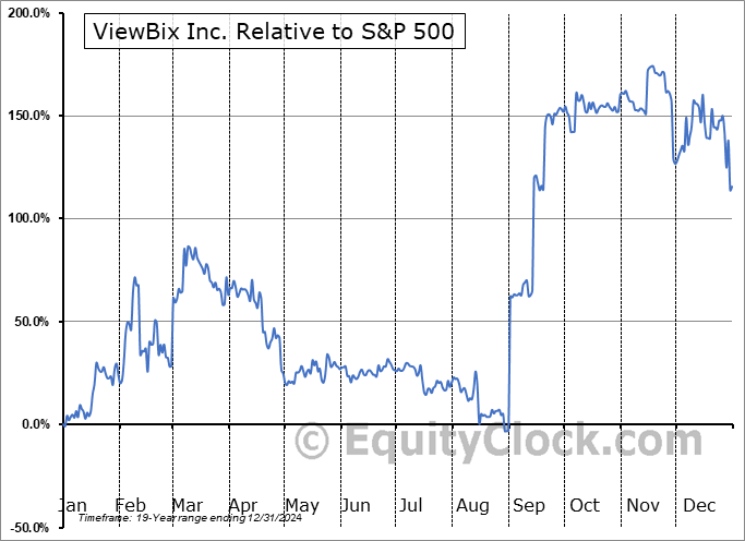 VBIX Relative to the S&P 500 VBIX Relative to the S&P 500